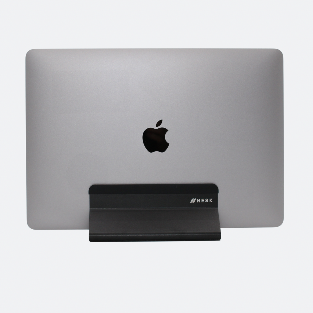 Space Dock | Vertikaler MacBook & Laptop Ständer - Schwarz