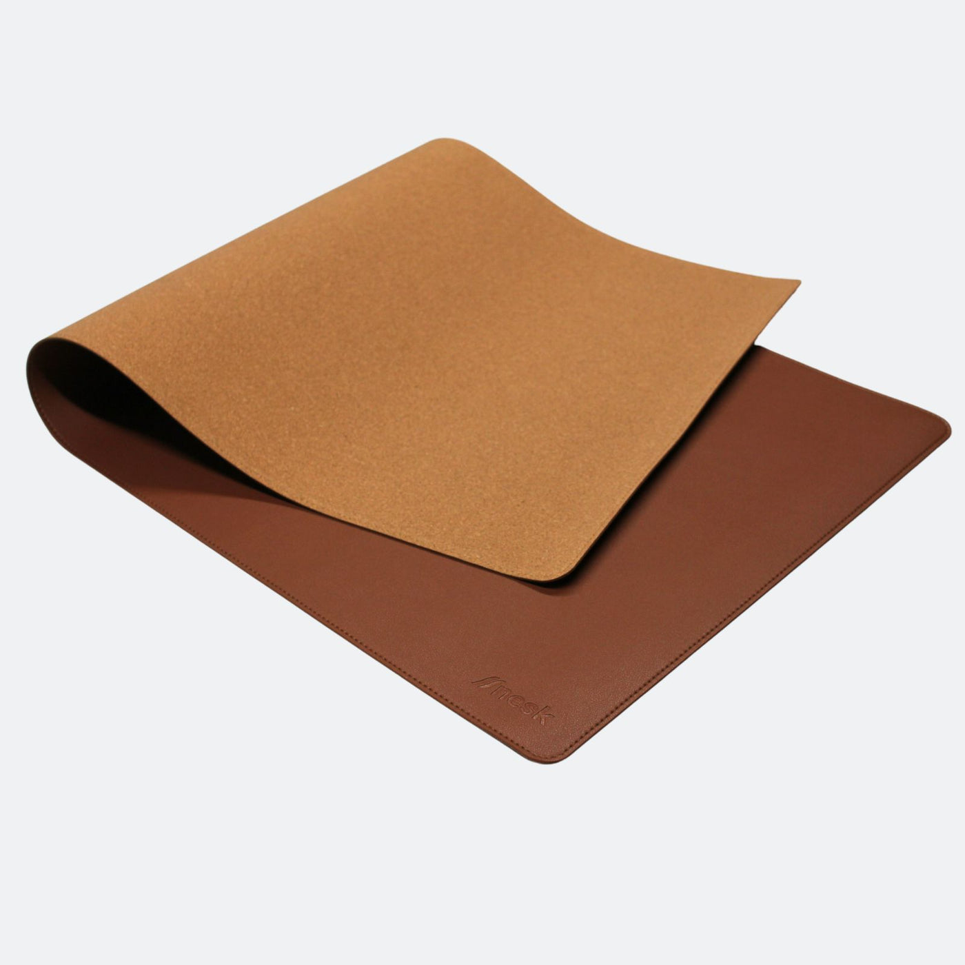 Eco Mat | Umweltfreundliche Schreibtischmatte (L) - Braun