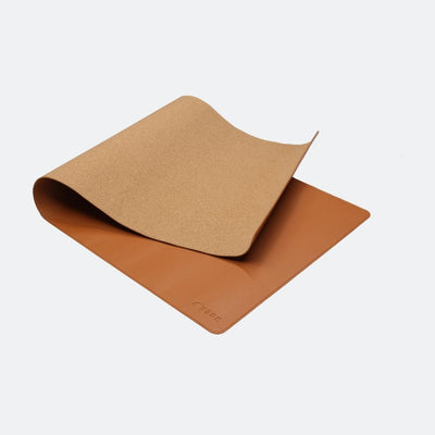 Eco Mat | Umweltfreundliche Schreibtischmatte (S) - Braun