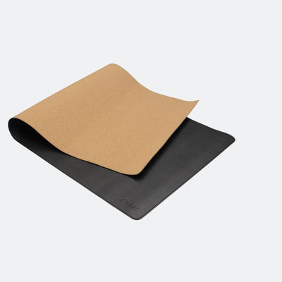 Eco Mat | Umweltfreundliche Schreibtischmatte (S) - Schwarz