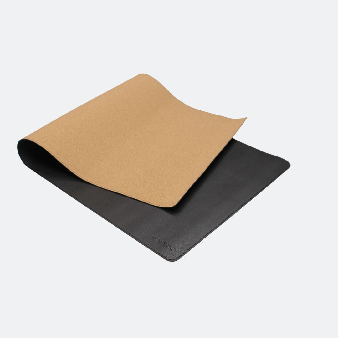 Eco Mat | Umweltfreundliche Schreibtischmatte (M) - Schwarz