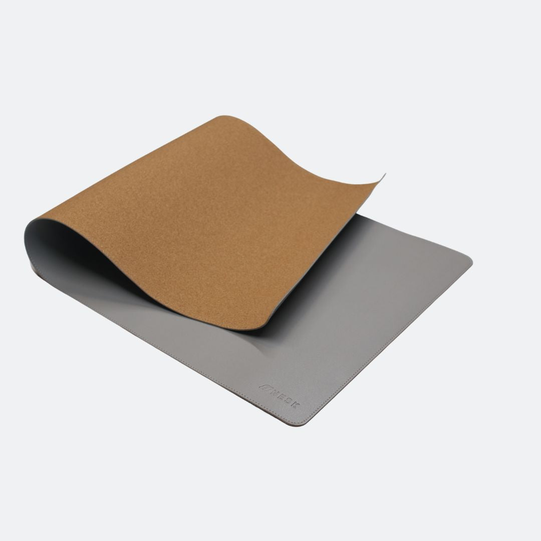 Eco Mat | Umweltfreundliche Schreibtischmatte (M) - Grau