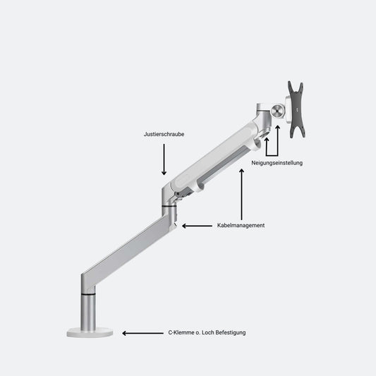 Desk Setup Bundle | Space Arm & Space Stand