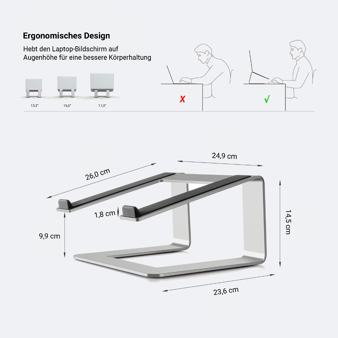 Space Stand | MacBook & Laptop Ständer [Second Choice]