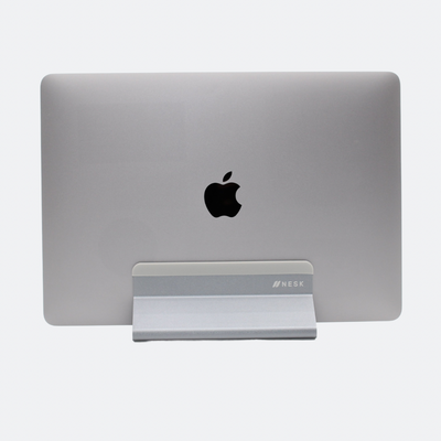 Space Dock | Vertikaler MacBook & Laptop Ständer - Grau